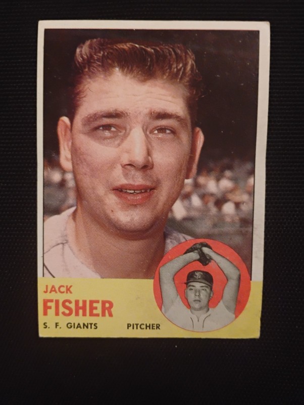1963 Topps - Semi-High # Jack Fisher #474