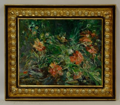 M. Pawłow (geb. 1967) Artprice, Altes Gemälde,  Mohnblumen , Stillleben, Öl