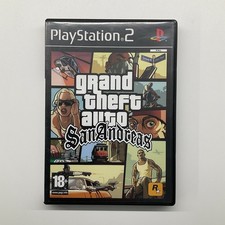 GTA San Andreas PS2 Playstation 2 PAL MULTI - COMPLETO CIB Con Mappa/Poster