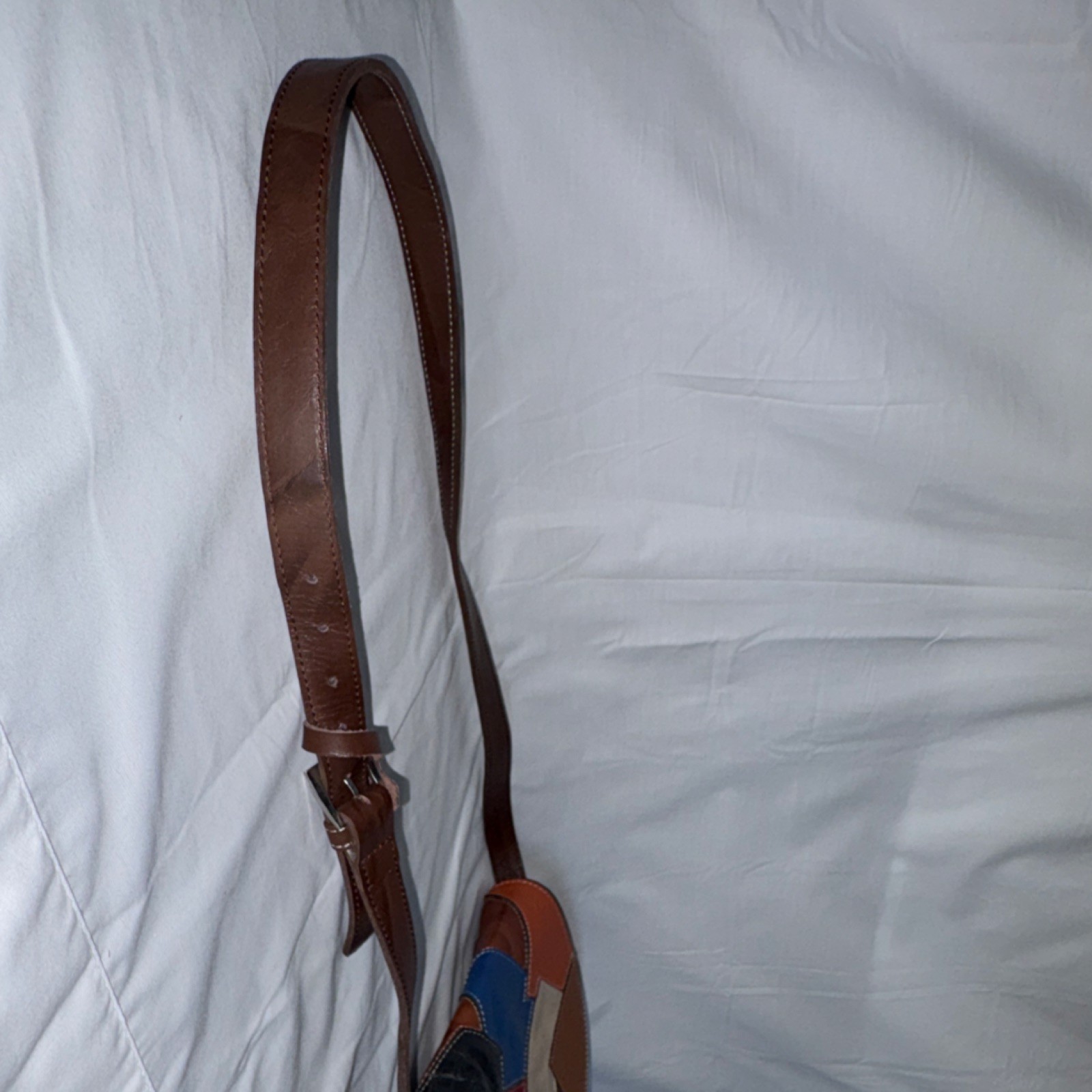 Arte Piel Handmade Patchwork Multicolor Shoulder … - image 10