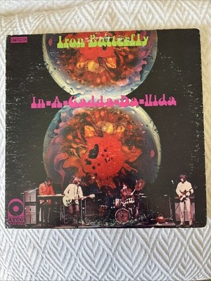 Iron Butterfly - In-A-Gadda-Da-Vida - Vinyl LP Record - ATCO SD 33-250 VG