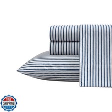 Nautica - Queen Size Sheet Set, Crisp and Tailored Cooling Sheets