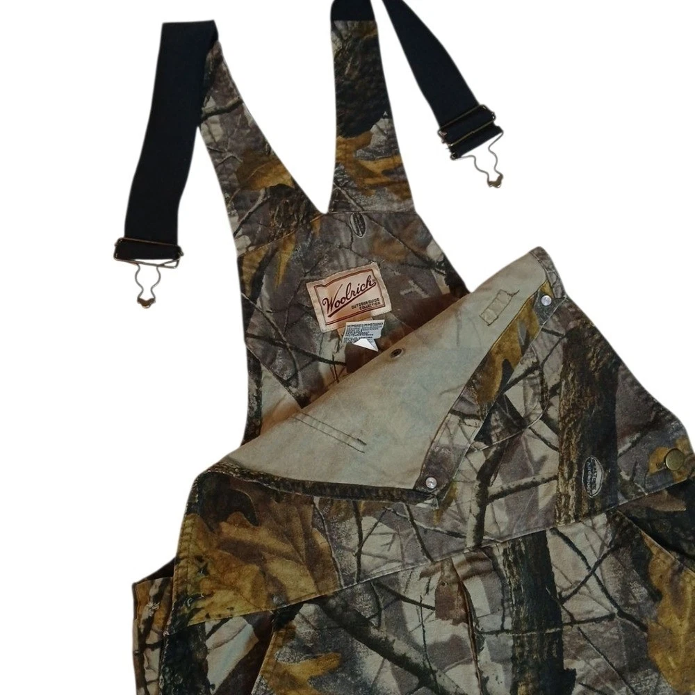 Woolrich Bib Overalls Mens M Camo Outdoor Guide Realtree Hardwoods Hunting
Opens in a new window or