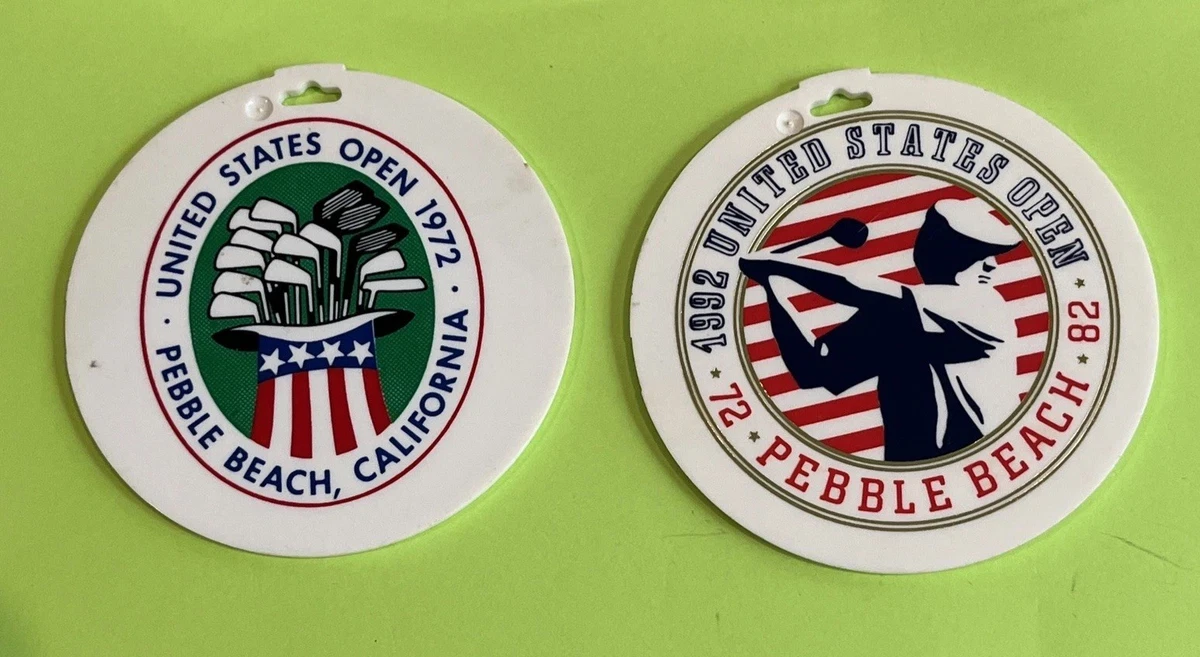 Vintage Oakmont Country Club Golf Metal Bag Tag National
