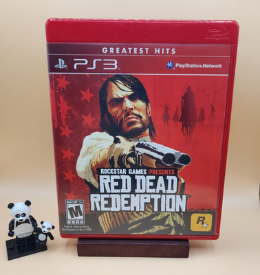 PS3 Red Dead Redemption Game Complete CIB  Manual + Map Rockstar