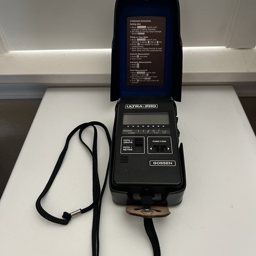 Gossen Ultra Pro Professional Light Flash Meter With Case - Made In Germany - Picture 2 of 19