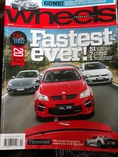 WHEELS CAR MAGAZINE Feb. 2014 * FASTEST EVER * 51 Cars - Car Of The Year