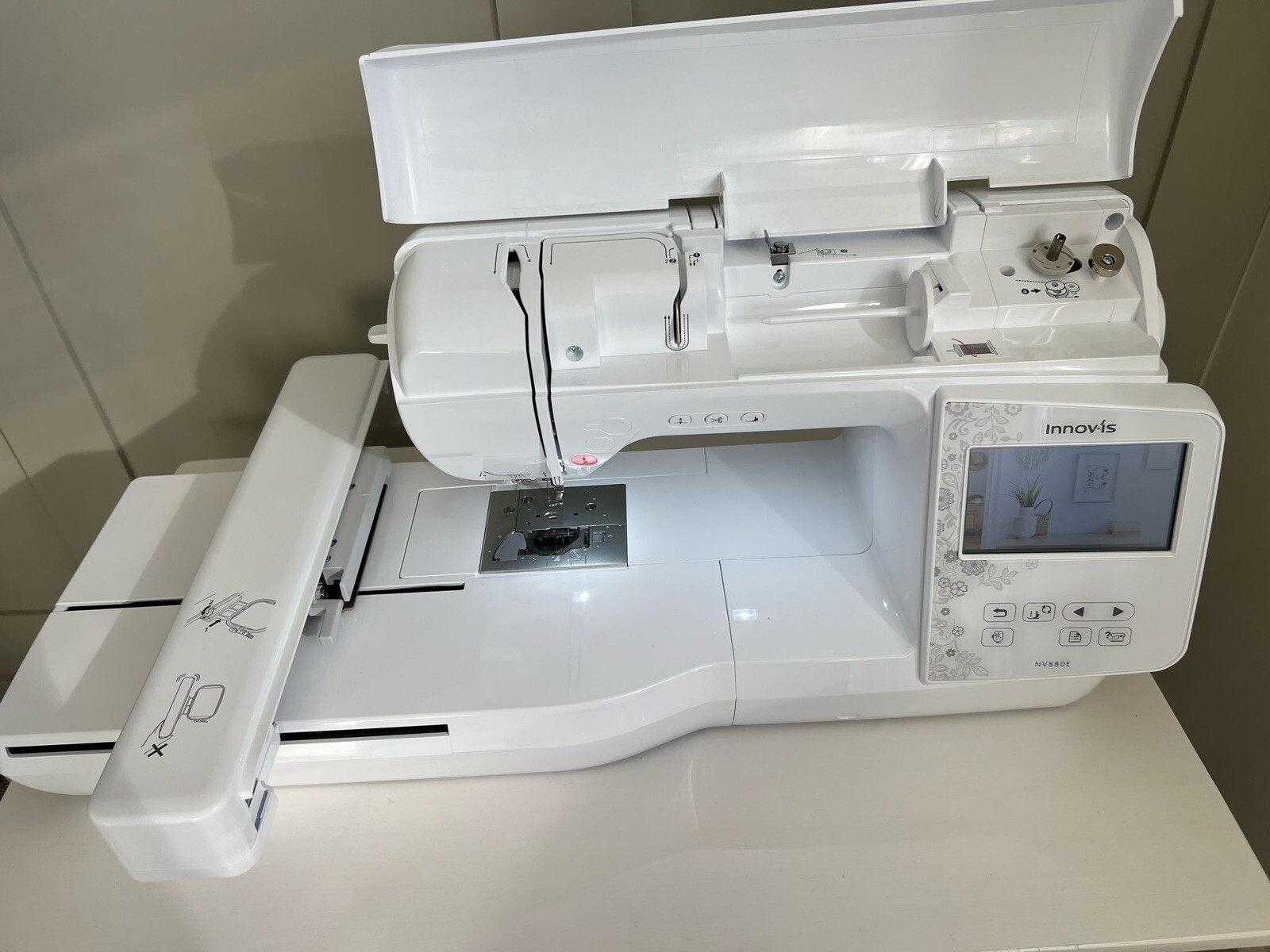 New Brother Embroidery Machine Innovis NV880E eBay