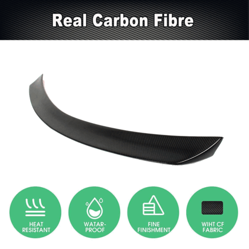 Carbon Spoiler Heckspoiler Flügel Lippe Für Mercedes W204 C250 C300 C63 2008-15 - Bild 8 von 13