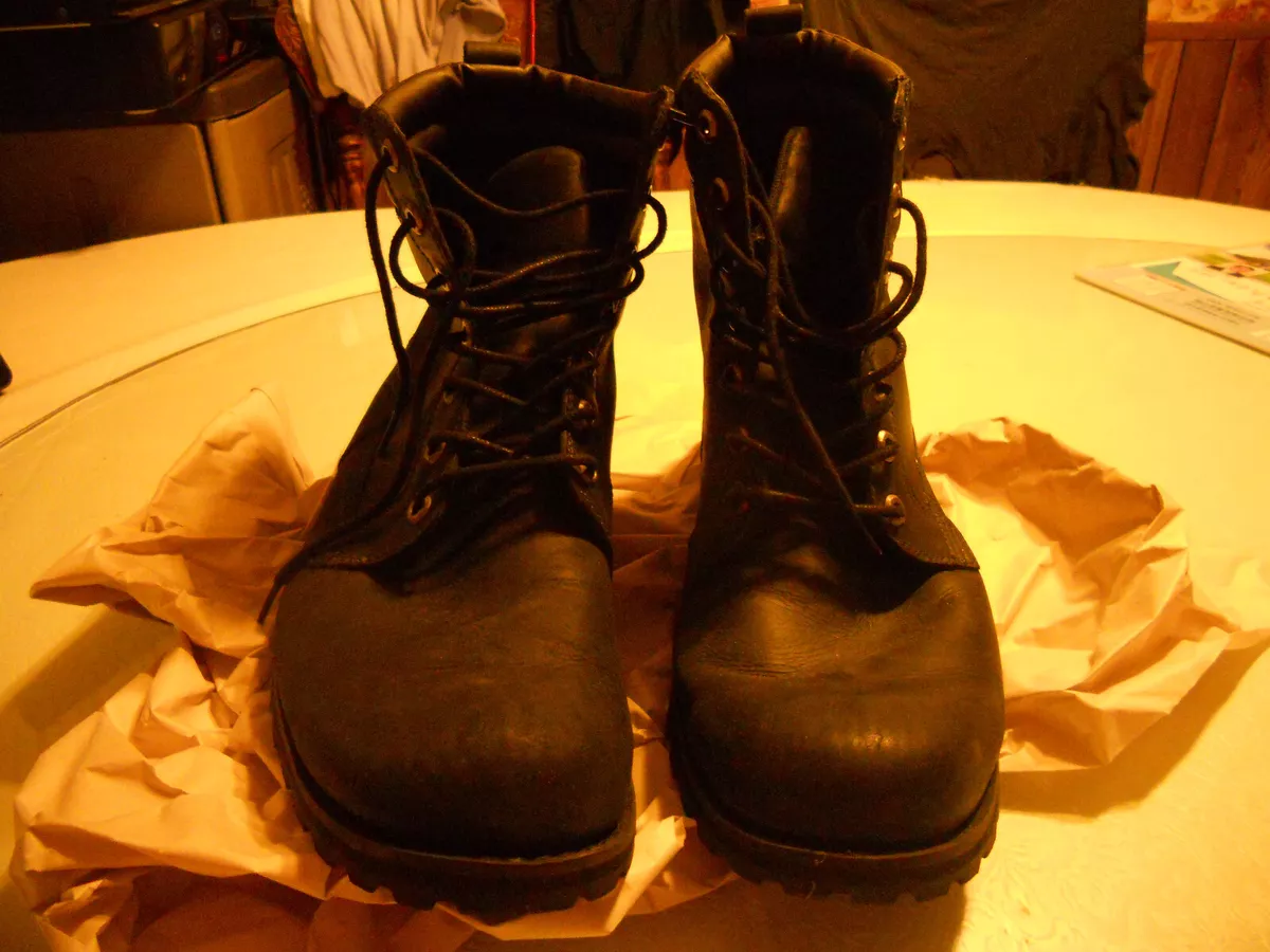 Black timberland clearance boots size 12