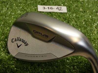 Callaway Opus Platinum Chrome 60* 10* Lob Wedge S Grind DG Tour 115 Steel New