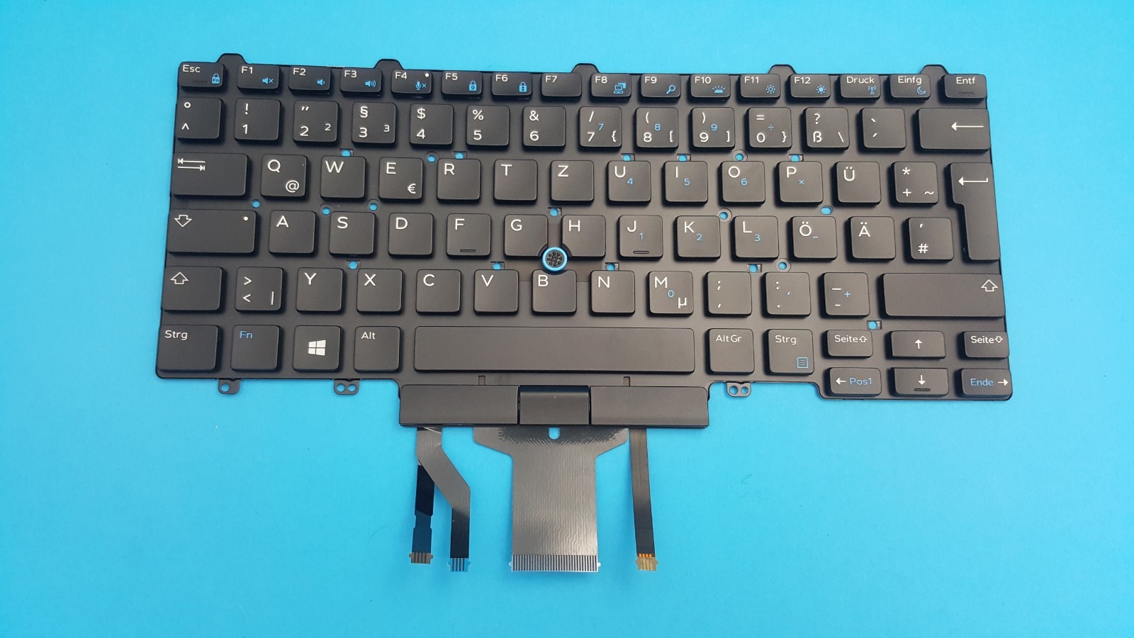 Dell Latitude E7450 Keyboard German Led Illuminated Backlit For Sale Online Ebay
