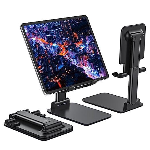 Tablet Stand Foldable & Adjustable, Portable Monitor Stand 5.55 * 3.94