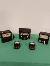 *Lot of 5* Vintage Weston Electrical Instrument Corp. Voltmeters