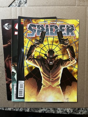 THE SPIDER # 5  14 17 Judgment Knight * DYNAMITE ENTERTAINMENT  4 Books