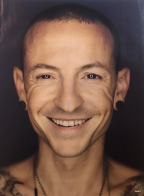 LINKIN PARK, CHESTER BENNINGTON A4 Magazine Poster KERRANG cb