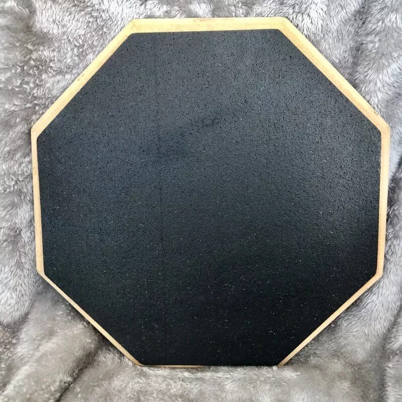 Evans RealFeel Double Sided Practice Drum Pad Drummer Black and