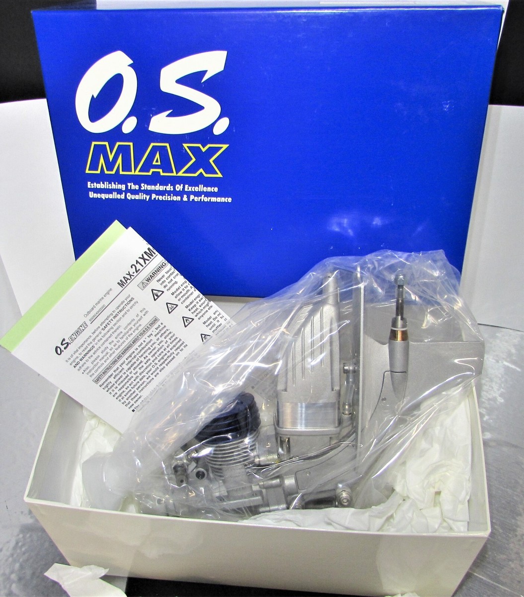 O.S. Engines MAX 21XM Ver. II Outboard RC Boat engine NEW O.S. Engines MAX 21XM Ver. II Outboard RC Boat engine NEW