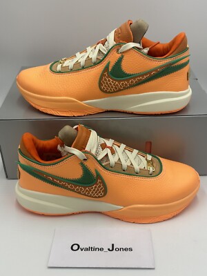 Size 9.5 - Nike LeBron 20 x A.P.B. x Florida A&M University FAMU Peach Cream