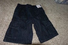 Boys Gymboree NWT Denim Go Cargo Shorts Size 8