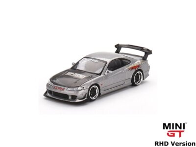 NISSAN Silvia (S15) - Top Secret - silver - Mini GT 1:64 | eBay