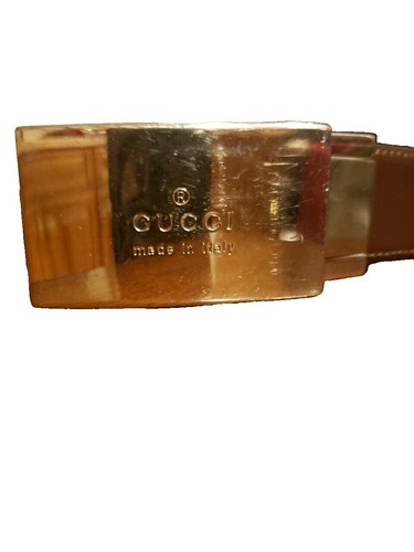 GUCCI Vintage Burgundy Leather Belt (76512) | eBay