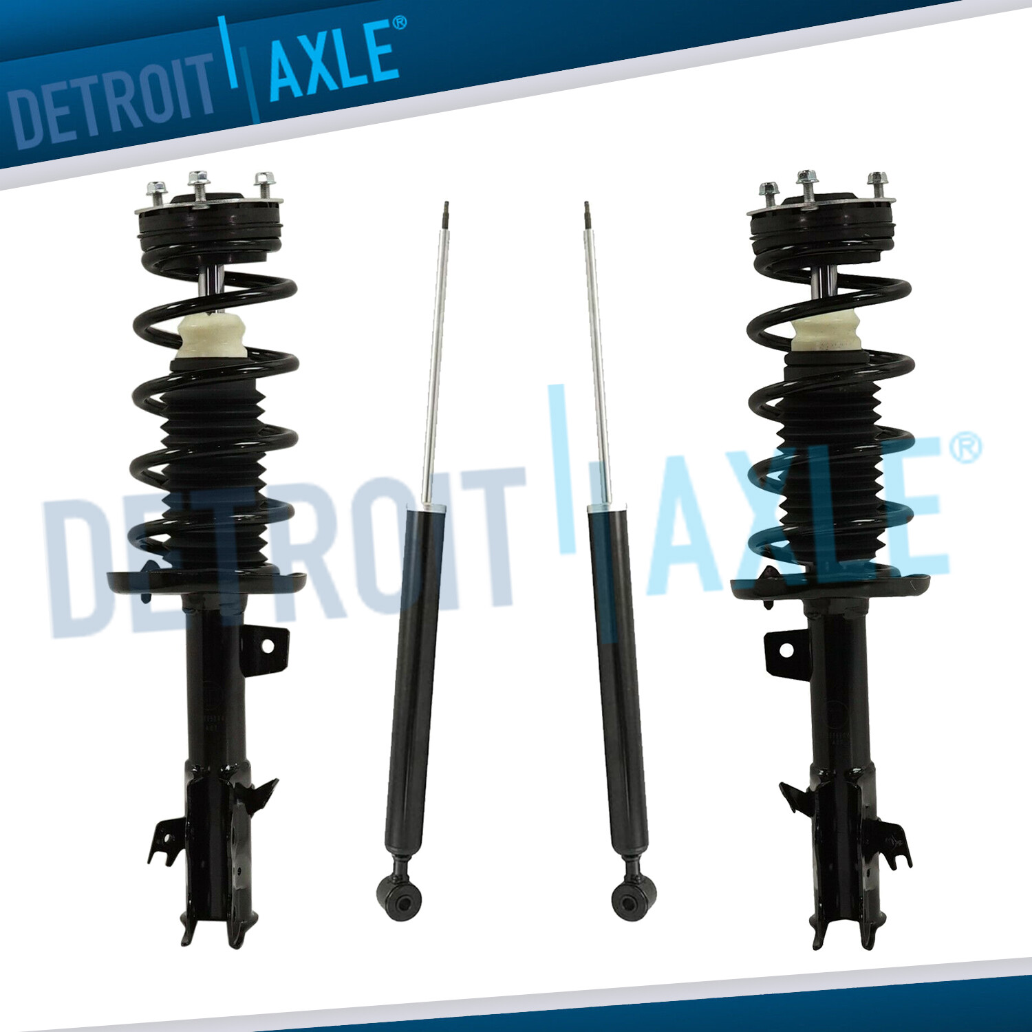 Ford Fiesta Struts Coil Spring Assembly + Shock Absorbers Fits All
