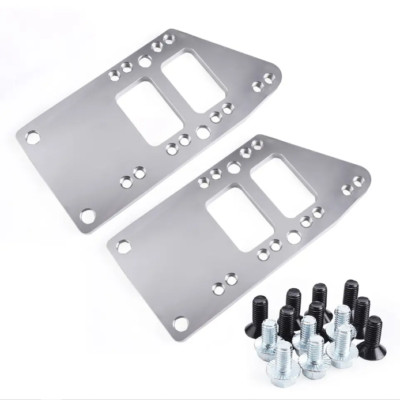 LS Engine Ls1 Ls2 Ls3 Chevy Engines 6.0 5.3 Engine Motor Mounts Billet Adapter