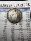 1896-P BARBER QUARTER - BETTER GRADE #7359