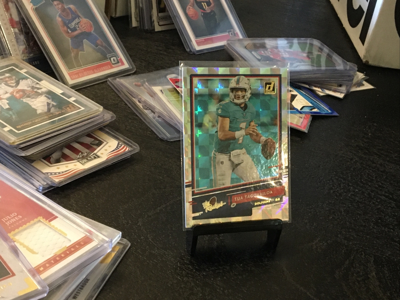 Tua Tagovailoa 2020 Donruss football number TR – TT the rookies