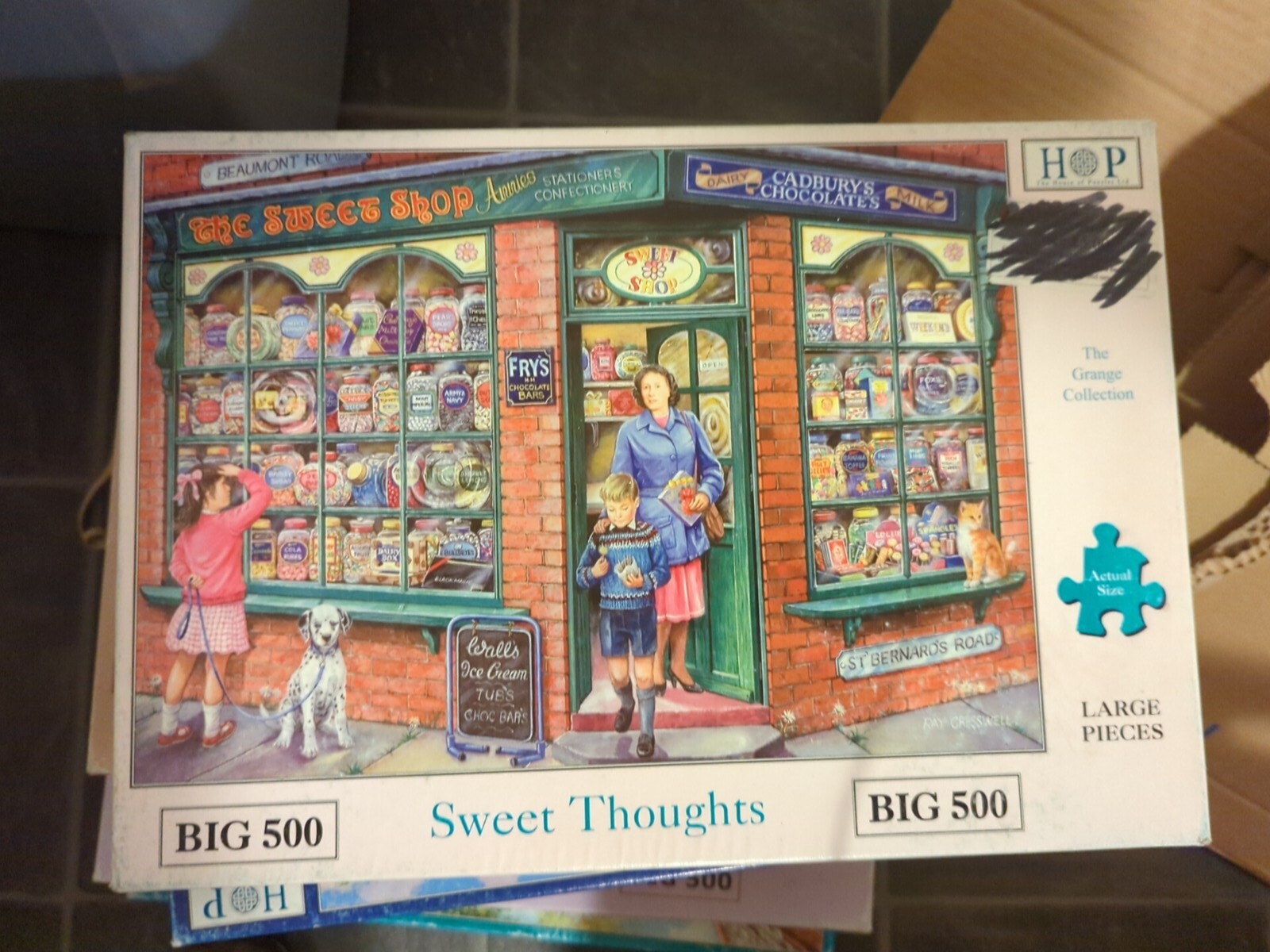 Job Lot 9 X Big Piece XL 500/250 Hop jigsaw puzzles All Complete See