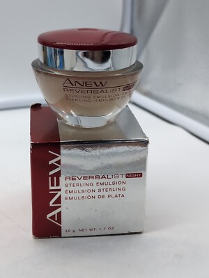 Avon ANEW Reversalist Night Sterling Emulsion Face Skin Cream Anti-Aging 
