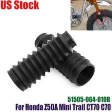 Front Fork Boots Absorber Set For Honda Z50A Mini Trail CT70 51505-064-010B