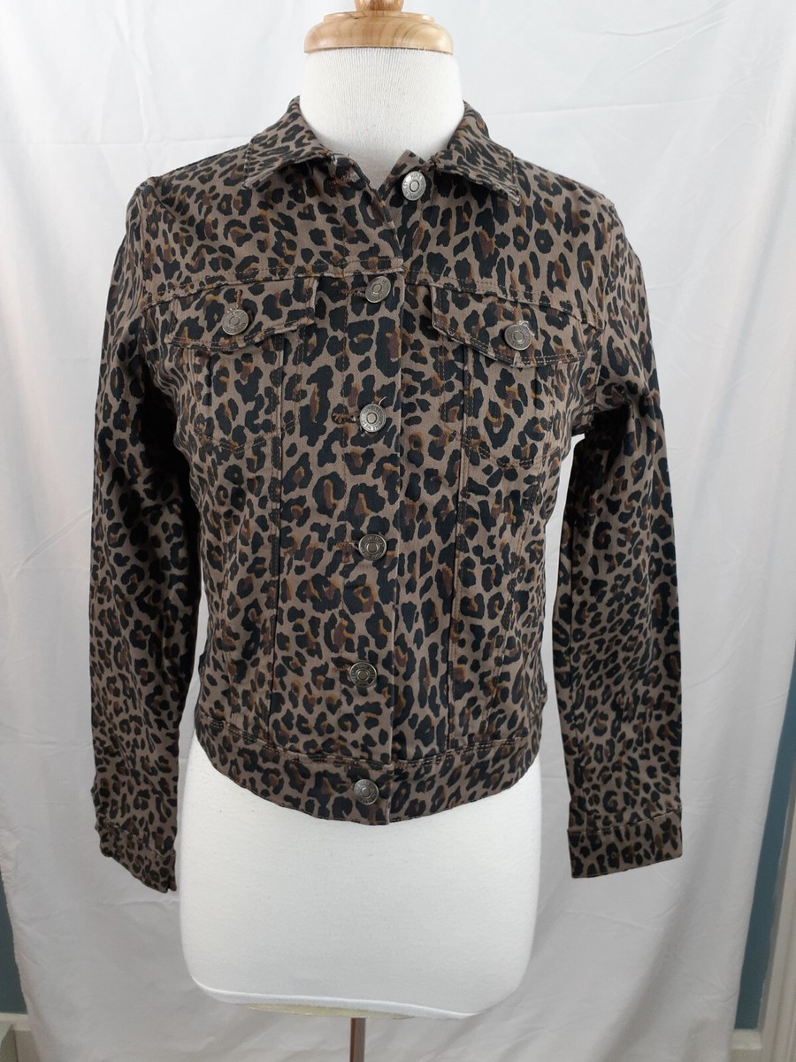 ジャケット・アウター SUPERTHANKS LEOPARD JACKET Leopard-Print Leather Bomber Jacket – GENERATION78