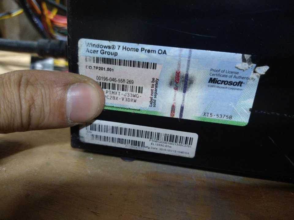 eMACHINES EL1333G AMD Athlon 2580e 2gbram Full desktop NO HDD Tested on WIN 10 - Image 3 of 4