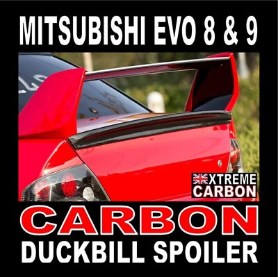 Carbon Duckbill Heckstiefellippe Spoiler für Mitsubishi Evo Evolution 8 - 9 Modelle