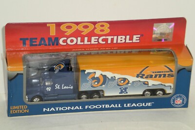 St Louis Rams ~ 1998 Team Collectible Semi Truck ~ NFL ~ Limited Edition
