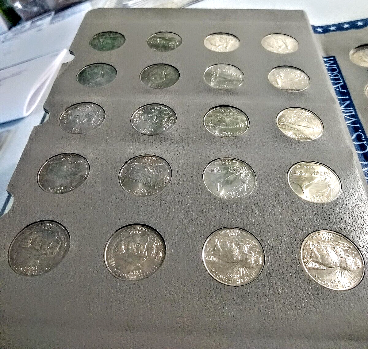 COMPLETE SET P & D) ~50 STATE QUARTERS 25C~ (100 COINS 1999-2008