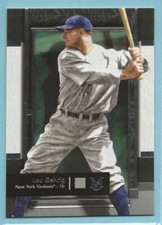 2024 Topps Museum Collection #19 Lou Gehrig New York Yankees