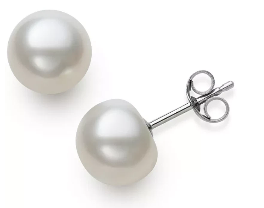 Freshwater pearl earrings ebay clearance