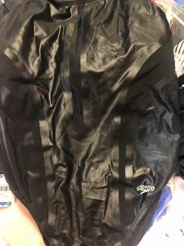 Speedo Costume da Bagno Donna Siren Hydrovent, Nero, Taglia 10 Nuovo con etichette - Foto 7 di 7