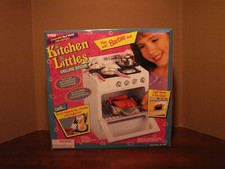 Kitchen Littles Deluxe Stove, Refrigerator  Barbeque Cookout