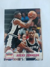 1993-94 NBA Hoops Basketball #201 Avery Johnson San Antonio Spurs