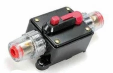 IMC Audio 80 Amp Audio Inline Circuit Breaker 12V w/ Manual Reset Fuse 4 6 8 Gau