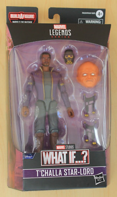 Marvel Legends What If T'Challa Star-Lord 6'' Figure Build A Figure Watcher