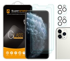 2X Anti-Glare Matte Tempered Glass Screen Protector for iPhone 11 Pro Max  Lens