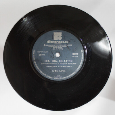 IVAN LINS & TRIO MOCOTO VOCE MULHER BRAZIL 1971 BOSSA SOUL FUNK 7'' MONO FORMA