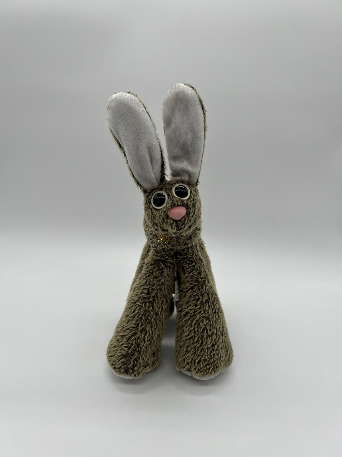 Limbo Legs Plush - Taylor the Bunny, Jakks Pacific 2000.Grey