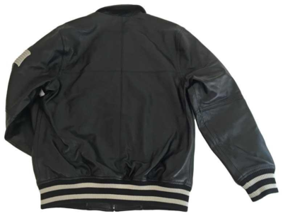 Supreme 16SS Uptown Studded Leather Varsity Jacket, size M