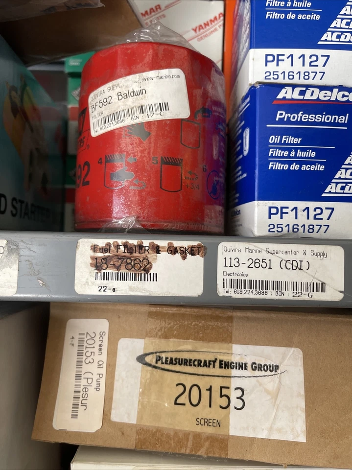 FILTRO COMBUSTIBLE BALDWIN BF592 Foto 4 de 4